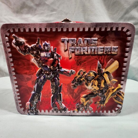 2011 Transformers Tin Lunch Box - Picture 1 of 8